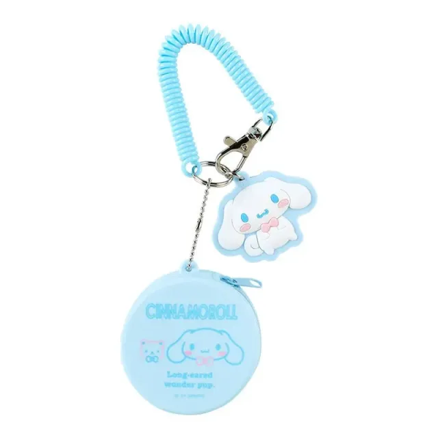 Hello Kitty Cinnamoroll Mini Silicone Case Keychain nøkkelringetui mini