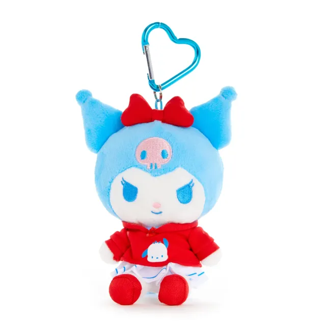 Hello Kitty Sanrio Friends Cosplay Series Kuromi Plush Mascot Keychain Pochacco