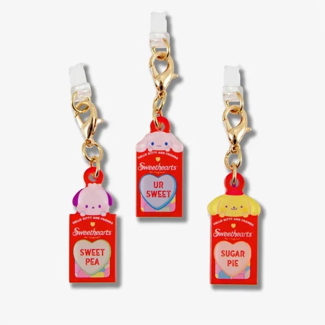 Hello Kitty and Friends x Sonix Sweethearts Charging Port 3-Pc Charms Set Series 2