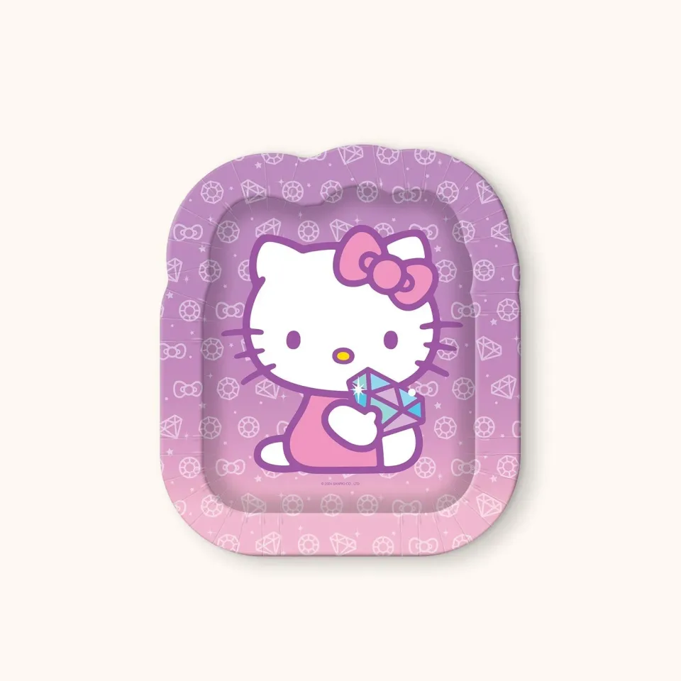 Hello Kitty x Studio Oh! Bejeweled desserttallerkener 16 stk