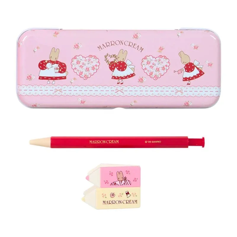 Hello Kitty Sanrio Forever Marroncream 5-pc Stationery Set skrivesett