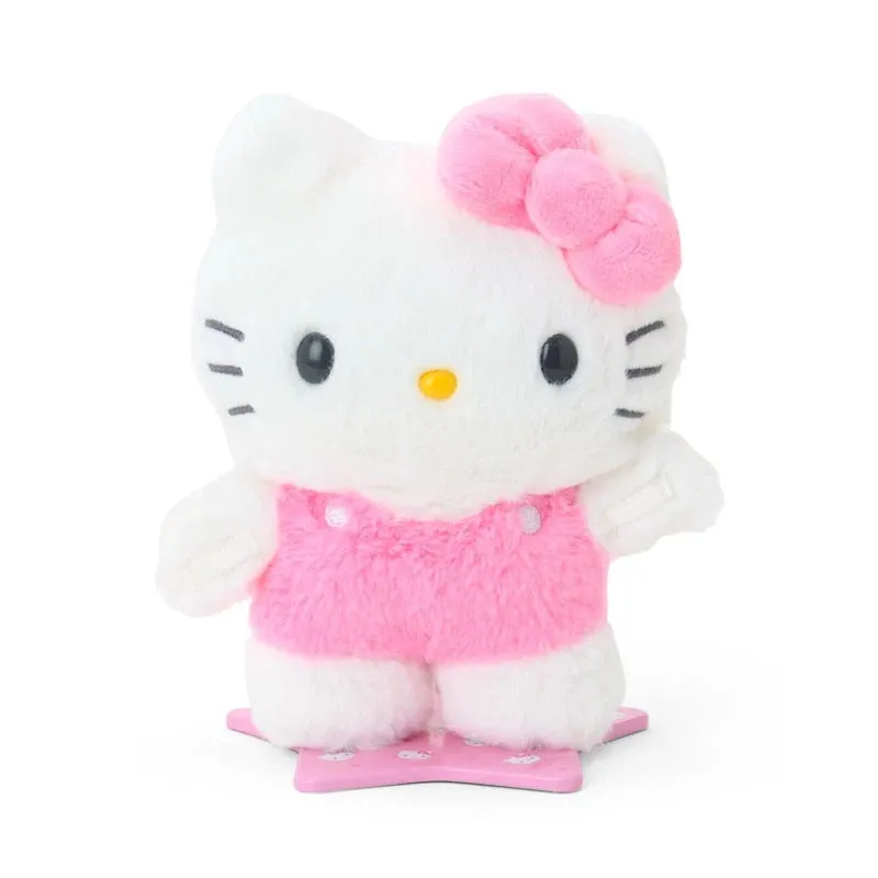 Hello Kitty Pitatto Friends Posable Standing Display Plush medium bamse 7 tommer