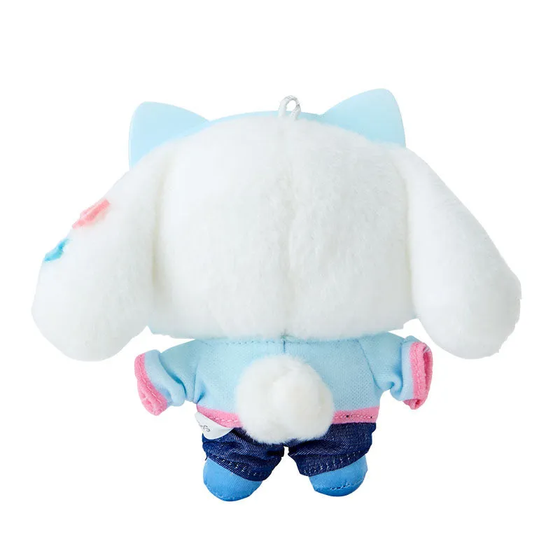 Hello Kitty Heisei Pop Cinnamoroll Plush Mascot nøkkelring