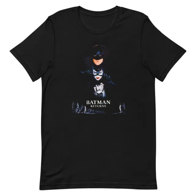 Batman Returns t-skjorte svart bomull