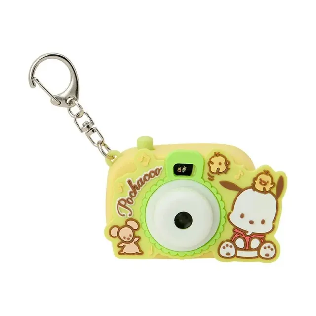 Pochacco Mini Light Projection Camera nøkkelring med lys
