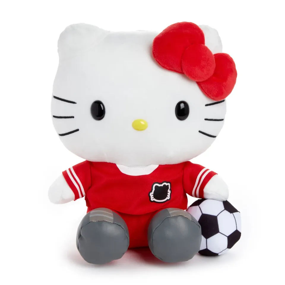 Hello Kitty Activities Series 10 Soccer Plush fotballbamse 10 tommer