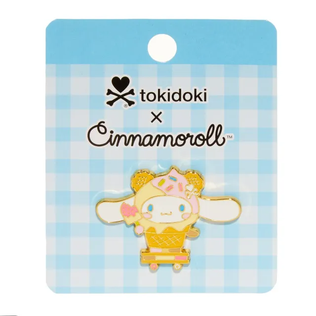 Hello Kitty Cinnamoroll x tokidoki Ice Cream-emaljenål 3 tommer