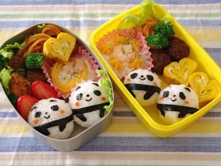 Mini Rice Ball Maker risballformer for barn oransje eller gul