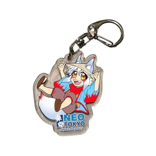 Neo Tokyo Chibi Neomaru hengende akrylnøkkelring