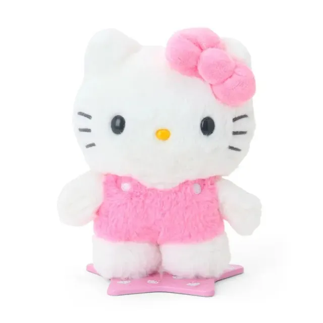 Hello Kitty Pitatto Friends Posable Standing Display Plush medium bamse 7 tommer