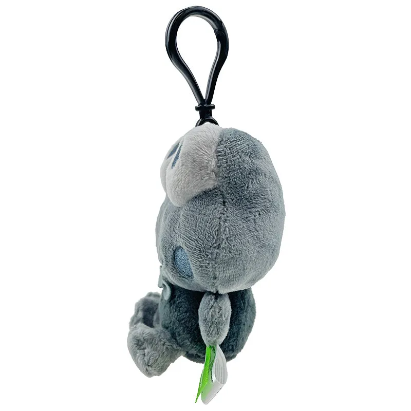 Hello Kitty Ash Monochrome Series Keroppi Plush Mascot Clip plysjklips 10 cm