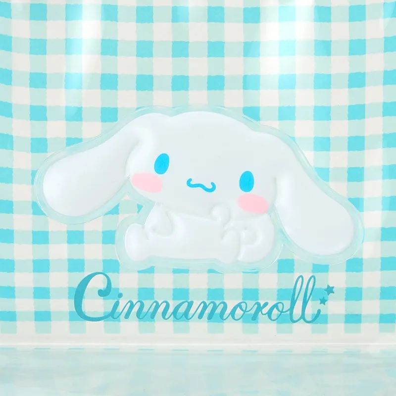 Hello Kitty Cinnamoroll Clear Gingham toalettmappe gjennomsiktig