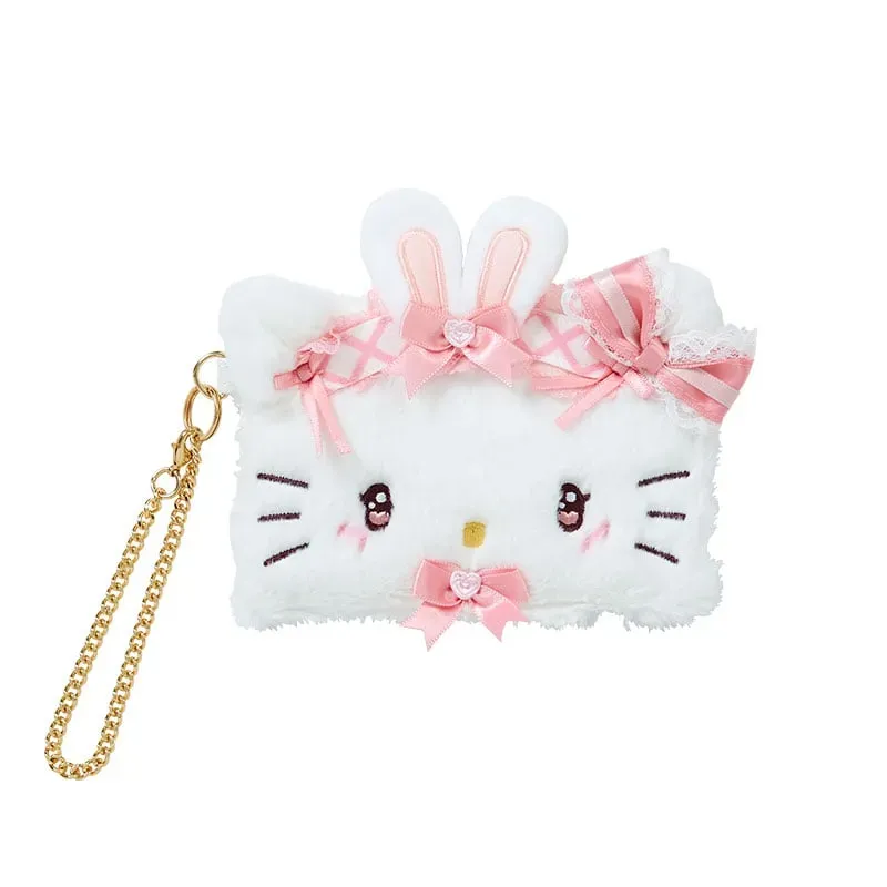 Hello Kitty Ribbon Party Series Plush Card Case kortholder