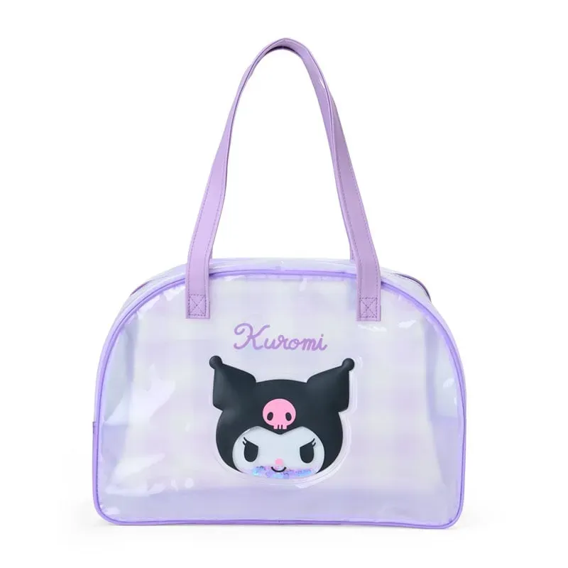Hello Kitty Kuromi Clear Handbag håndveske gingham