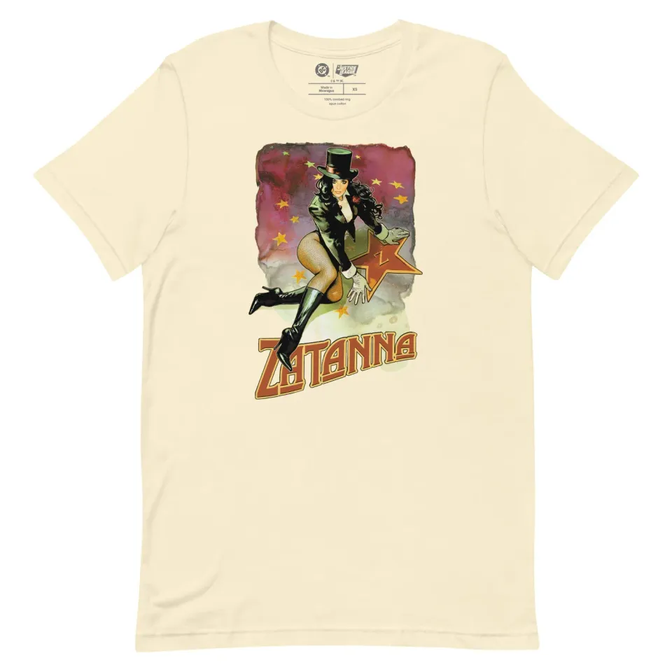 Zatanna Mistress of Magic T-skjorte i bomull, unisex