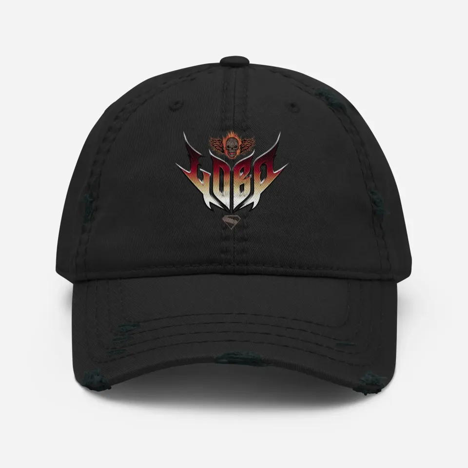 Batman SUPERGIRL (2026 Movie) Distressed Dad Hat Lobo caps