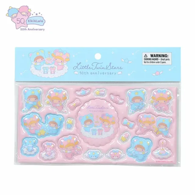 Sanrio LittleTwinStars 21-pc Mini Sticker Pack klistremerker