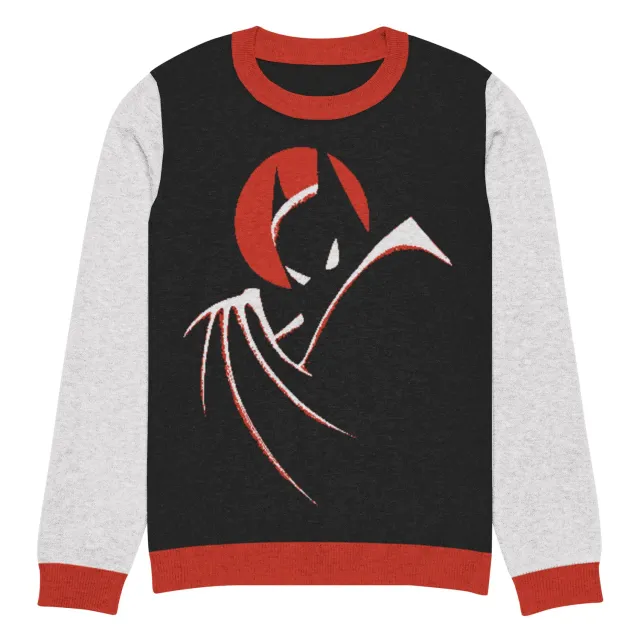 Batman: The Animated Series klassisk strikkegenser unisex