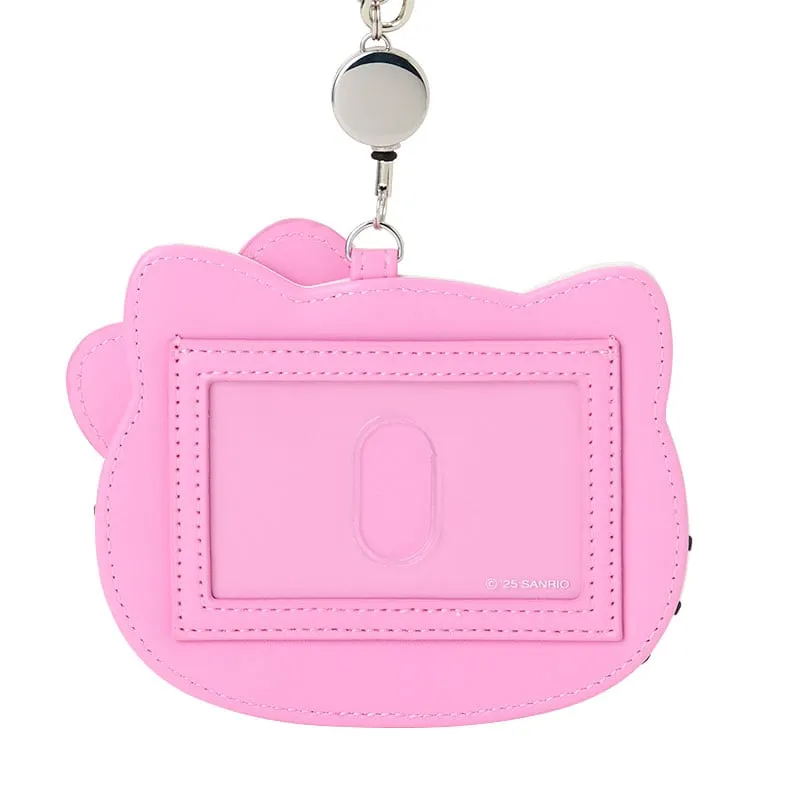 Hello Kitty I Love Hello Kitty rosa kortholder med uttrekkbar snor