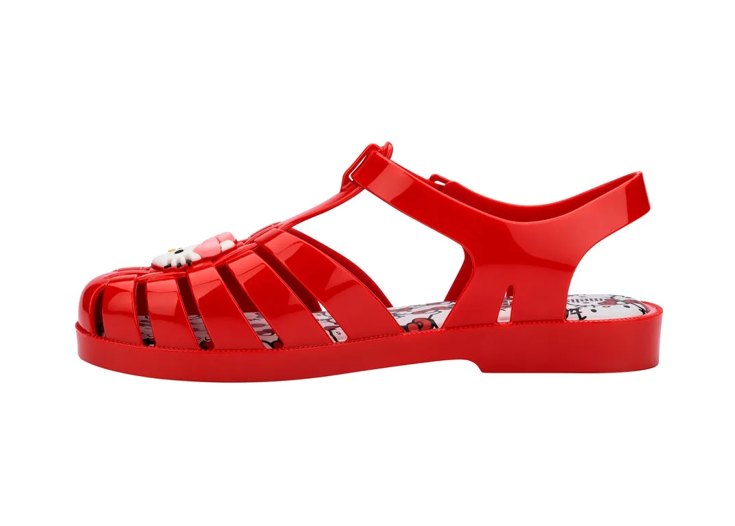 Hello Kitty Melissa Possession sandaler rød PVC