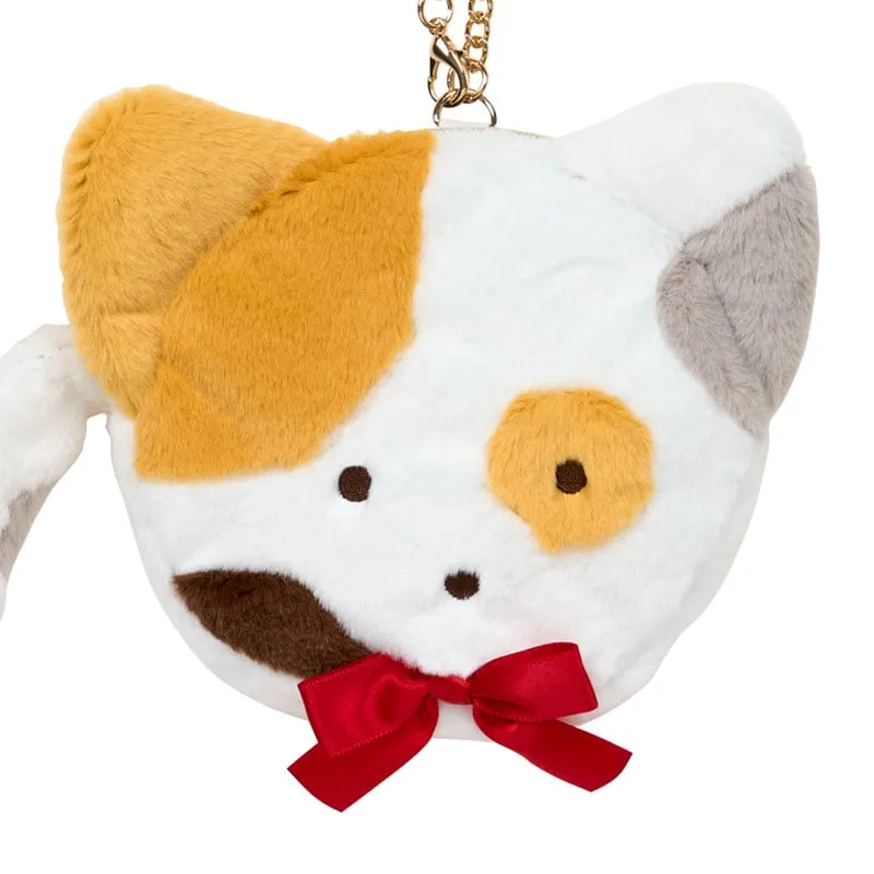 Sanrio Cat Club Series Noranekoland Plush Mini Face Pouch pung plysj