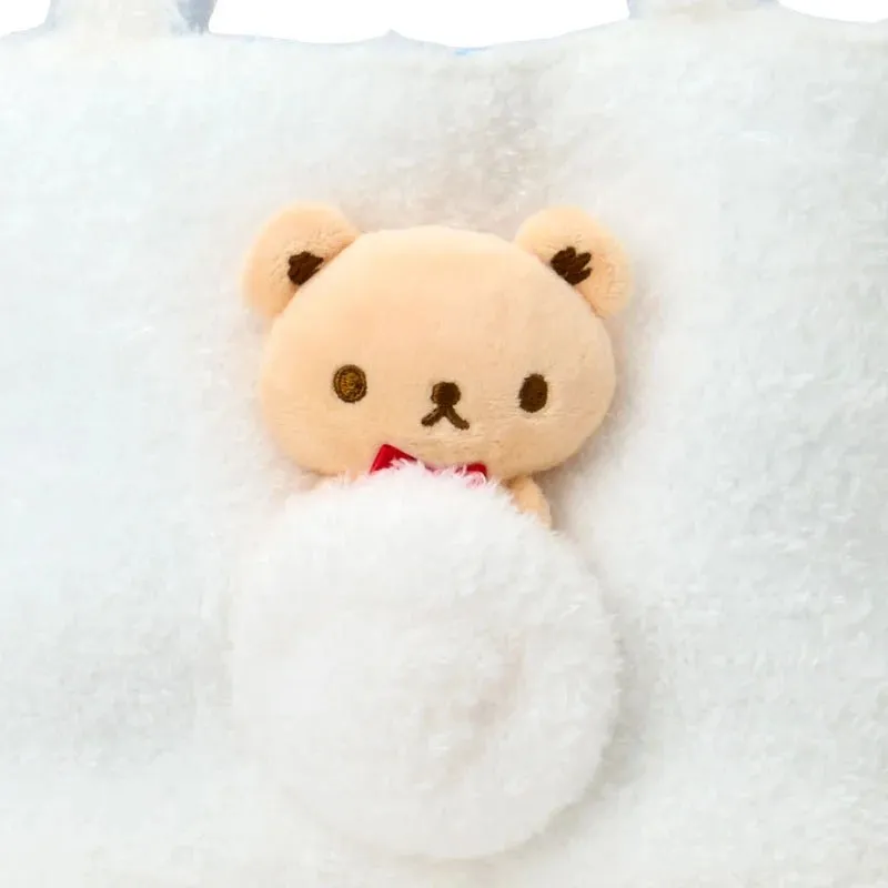 Hello Kitty Cinnamoroll Plush Tote Bag Kuma-san Series handlenett