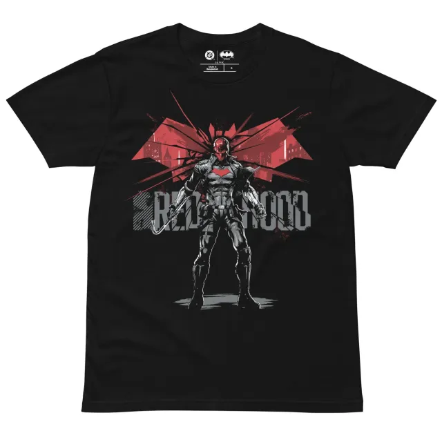 Batman RED HOOD T-shirt Violent Vigilante t-skjorte, bomull