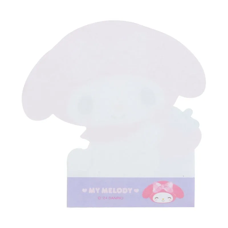 Hello Kitty My Melody utskåret notatblokk 84 ark