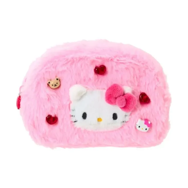 Hello Kitty Pop Beads Series plysjpung med glidelås