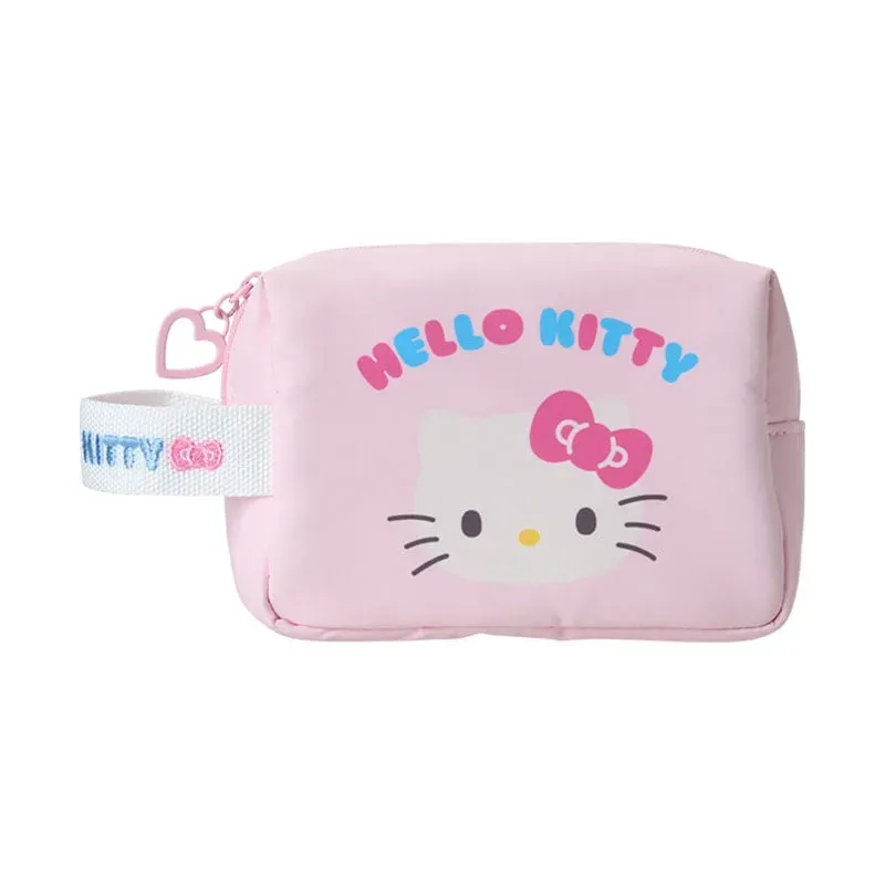 Hello Kitty Mini Handy Pouch liten toalettmappe med glidelås