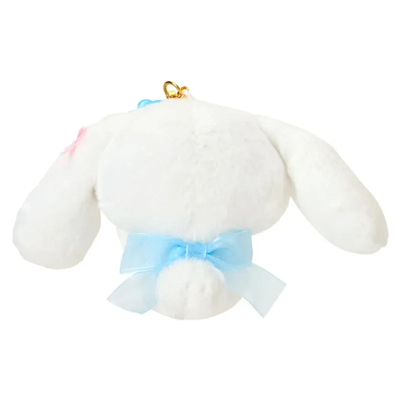 Hello Kitty Blue Clover Cinnamoroll plysj nøkkelring med kløverlås