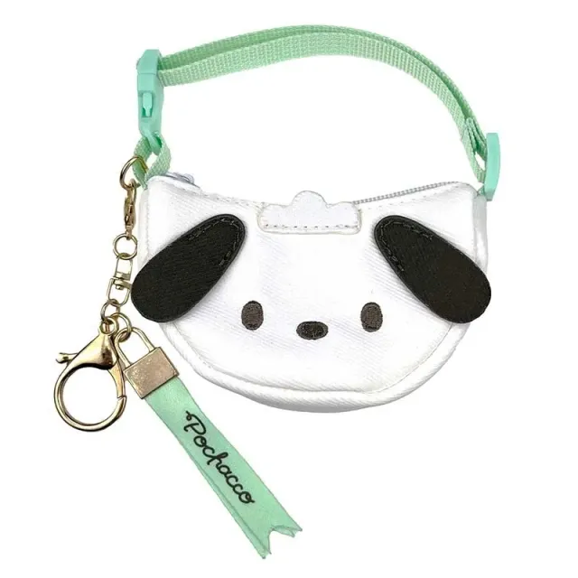 Hello Kitty Pochacco 2-Way Crescent Bag Charm veskeanheng