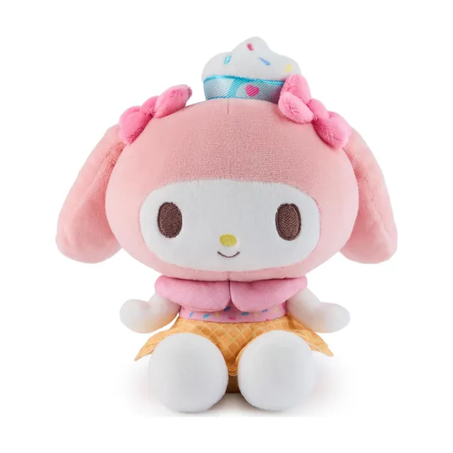 Hello Kitty My Melody x GUND 6" Ice Cream Mascot Plush kosedyr 6 tommer