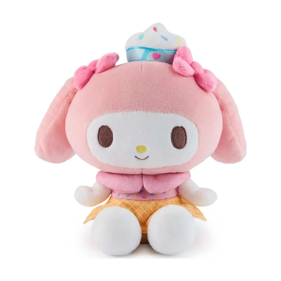 Hello Kitty My Melody x GUND 6" Ice Cream Mascot Plush kosedyr 6 tommer