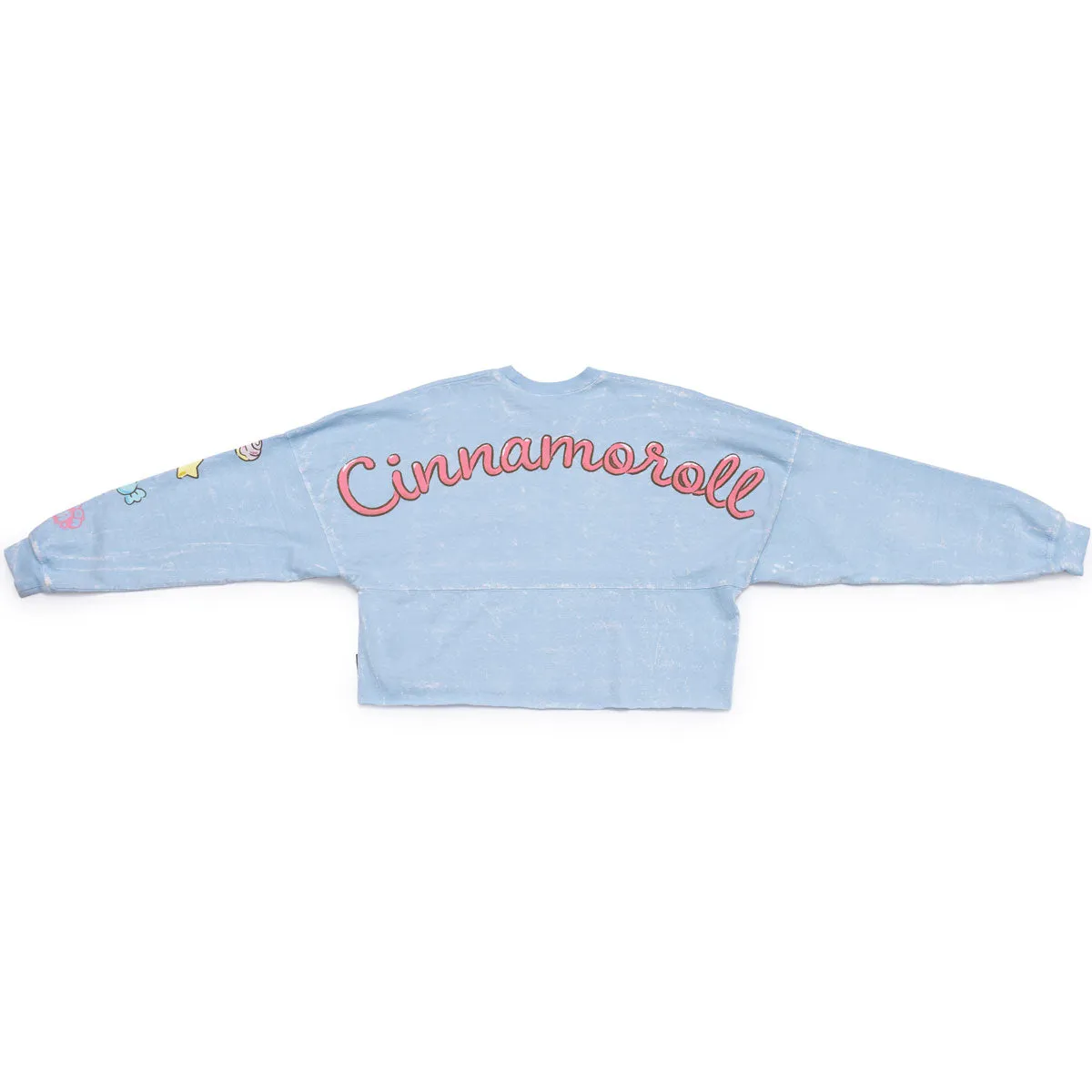 Hello Kitty Cinnamoroll x JapanLA Ribbons Cropped Spirit Jersey genser blå