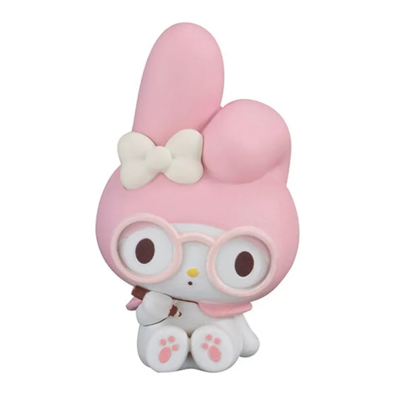 Sanrio Glasses Mini-Figure Gacha samlefigur blindboks tilfeldig
