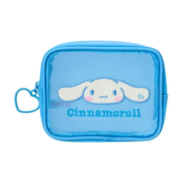 Hello Kitty Cinnamoroll Mini Mesh Zipper Pouch sminkepung