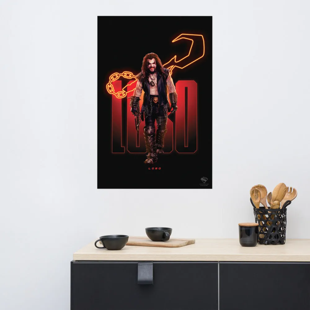 Batman SUPERGIRL (2026 Movie) Lobo plakat 24 × 36 tommer glanset