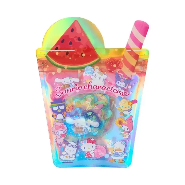 Sanrio Characters 30-Piece Summer klistremerker – holografiske