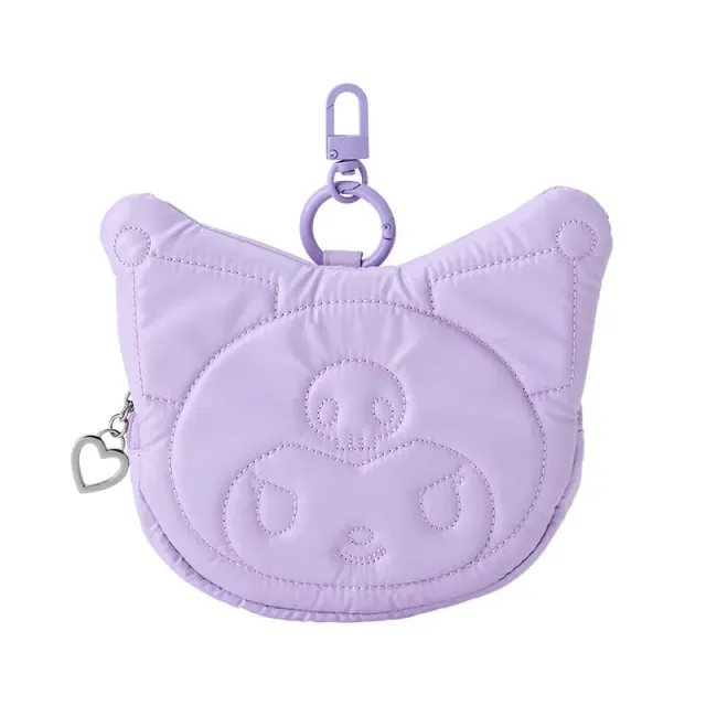 Hello Kitty Winter Snowsuit Series Kuromi Mini ID Zip Pouch kortholder