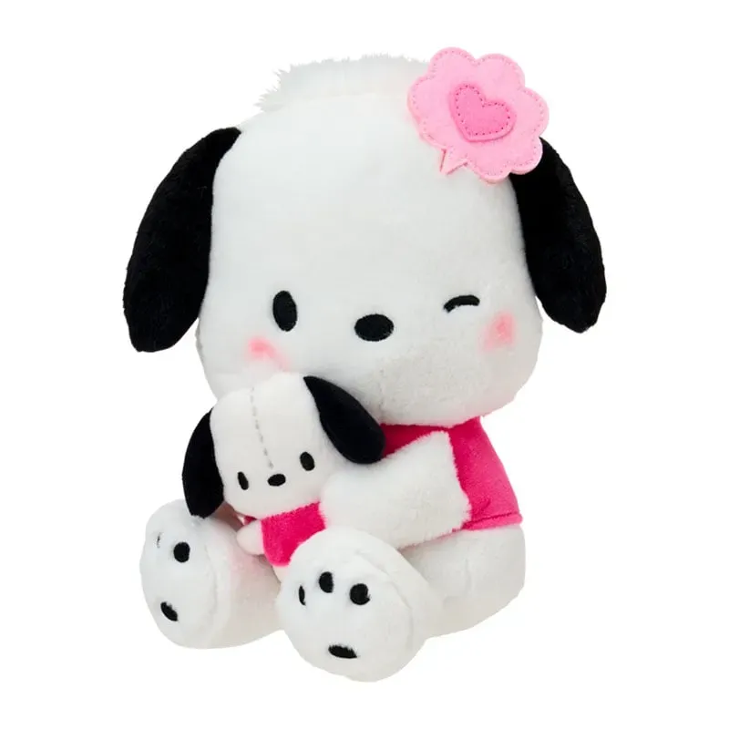 Hello Kitty Pochacco I Love Me plysjbamse 18 cm