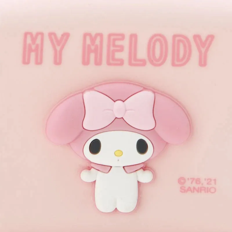 Hello Kitty My Melody mini silikonpung med karabinkrok