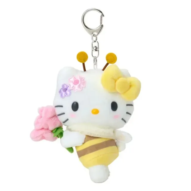 Hello Kitty Sweet As Can Bee plysj nøkkelring bie