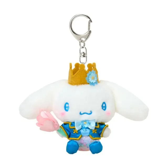 Hello Kitty Cinnamoroll Plush Mascot Keychain nøkkelring blomster