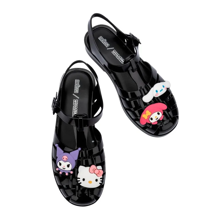 Hello Kitty and Friends Melissa Possession gelésandaler Black str. 5–10