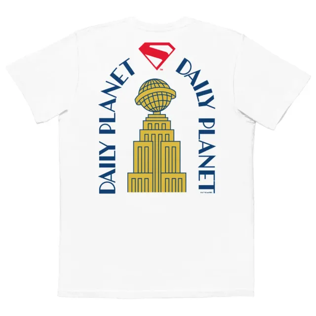 Batman SUPERMAN (2025 Movie) Daily Planet Comfort Colors T-skjorte hvit