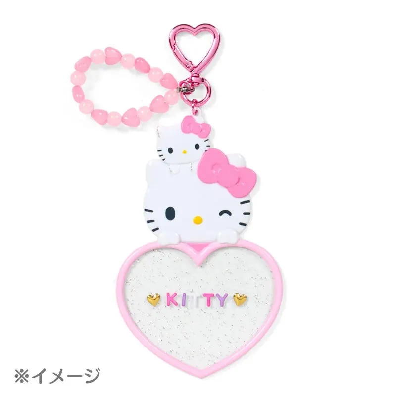 Hello Kitty Sanrio Character Award tilpassbar nøkkelring med klistremerker