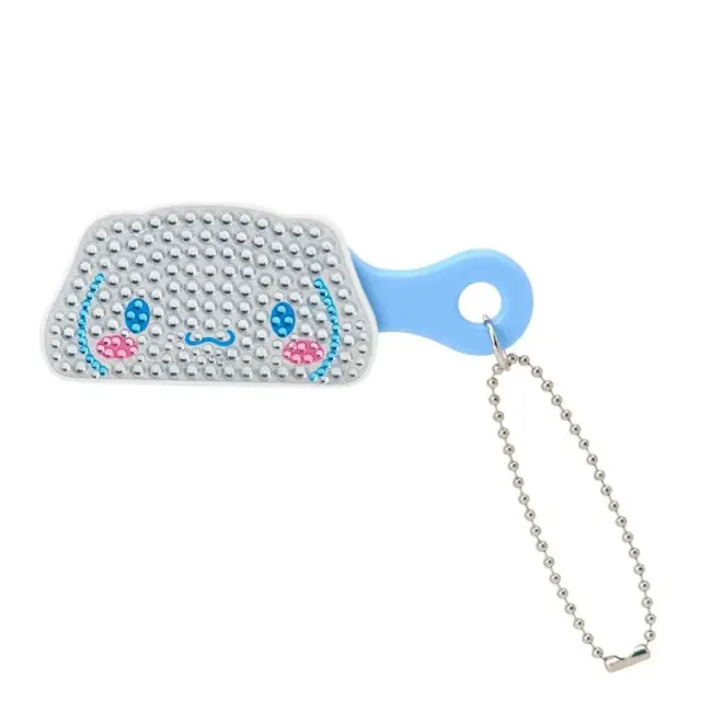 Hello Kitty Cinnamoroll Mini Bling Brush hårbørsteanheng