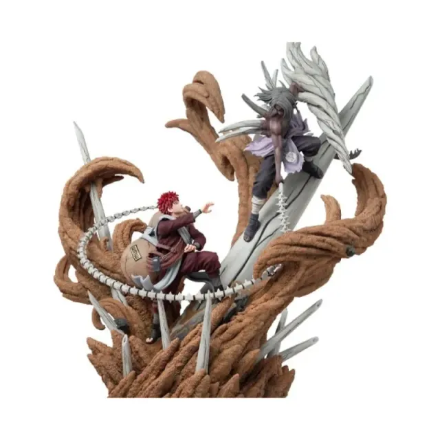 Manga Mania Naruto Shippuden Gaara VS Kimimaro Elite Dynamic-figur 61 cm