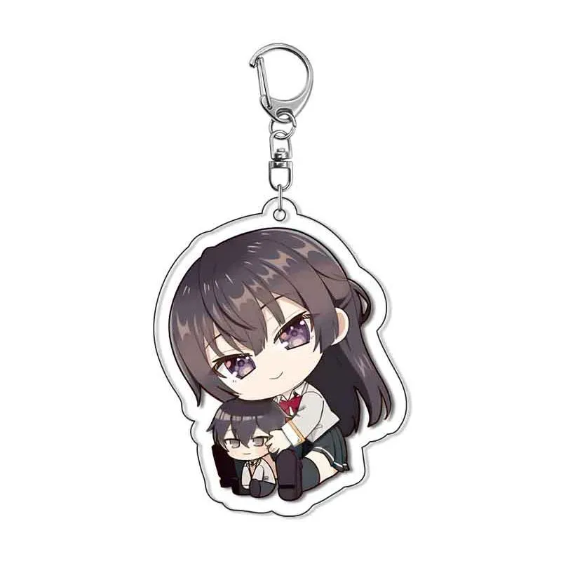 Roshidere Chibi Yuki Suou nøkkelring i akryl 50 mm